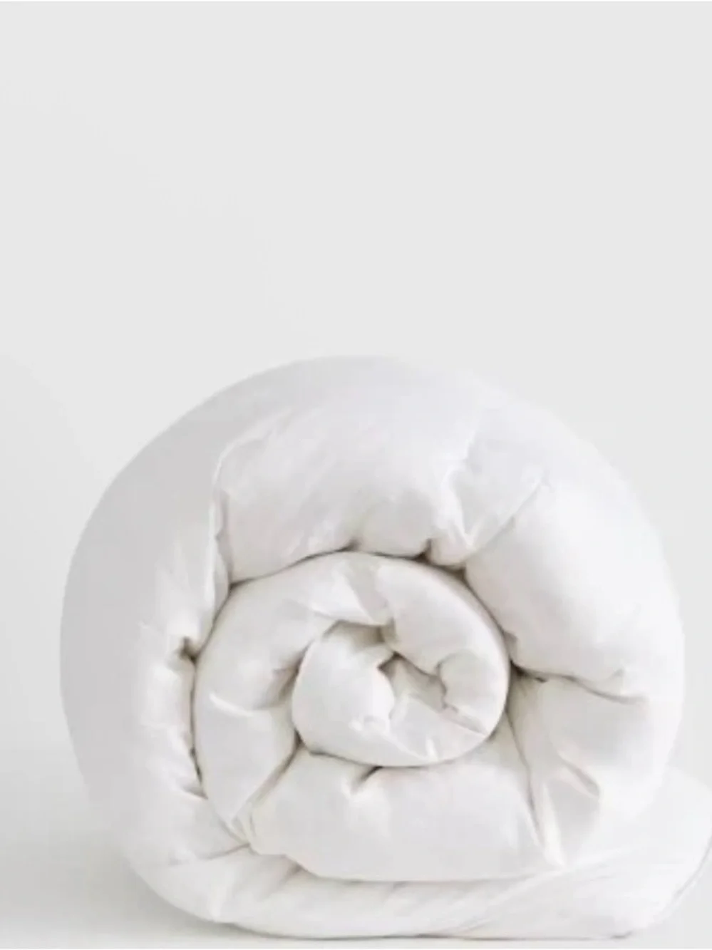 Quince Ultra-Warm Comforter in White NWT King